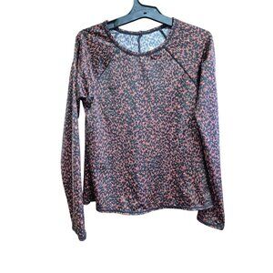 All In Motion Womens UPF 50+ Long Sleeve Swim Rash Guard Medium Recycled Polyest